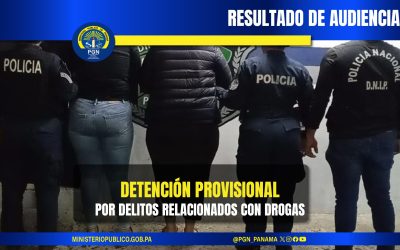 Ordenan la detención provisional para dos mujeres imputadas por el delito de posesión agravada de sustancias ilícitas 