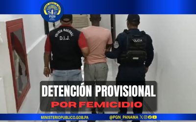 Detención provisional para un hombre por los delitos de femicidio y robo