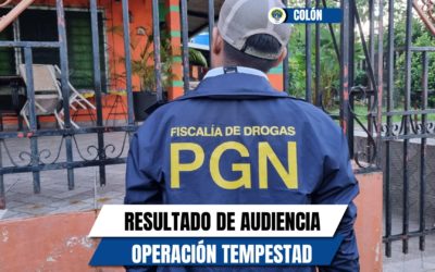 Dos condenas y detención provisional para siete personas es el resultado de audiencias para aprehendidos en la operación Tempestad