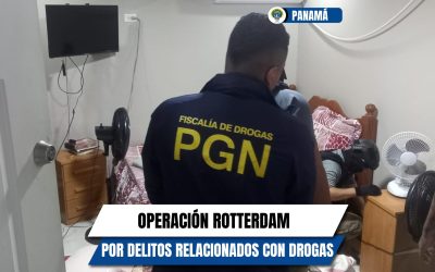 Aprehenden a tres personas por tráfico internacional de drogas en puertos