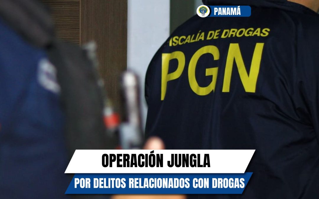 Aprehenden a 34 personas mediante la operación “Jungla”