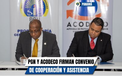 La Procuraduría General de la Nación y ACODECO firman Convenio Marco de Cooperación y Asistencia Técnica