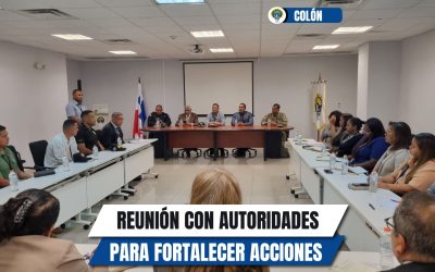 Fiscales de Colón se reúnen con autoridades de la provincia para fortalecer acciones