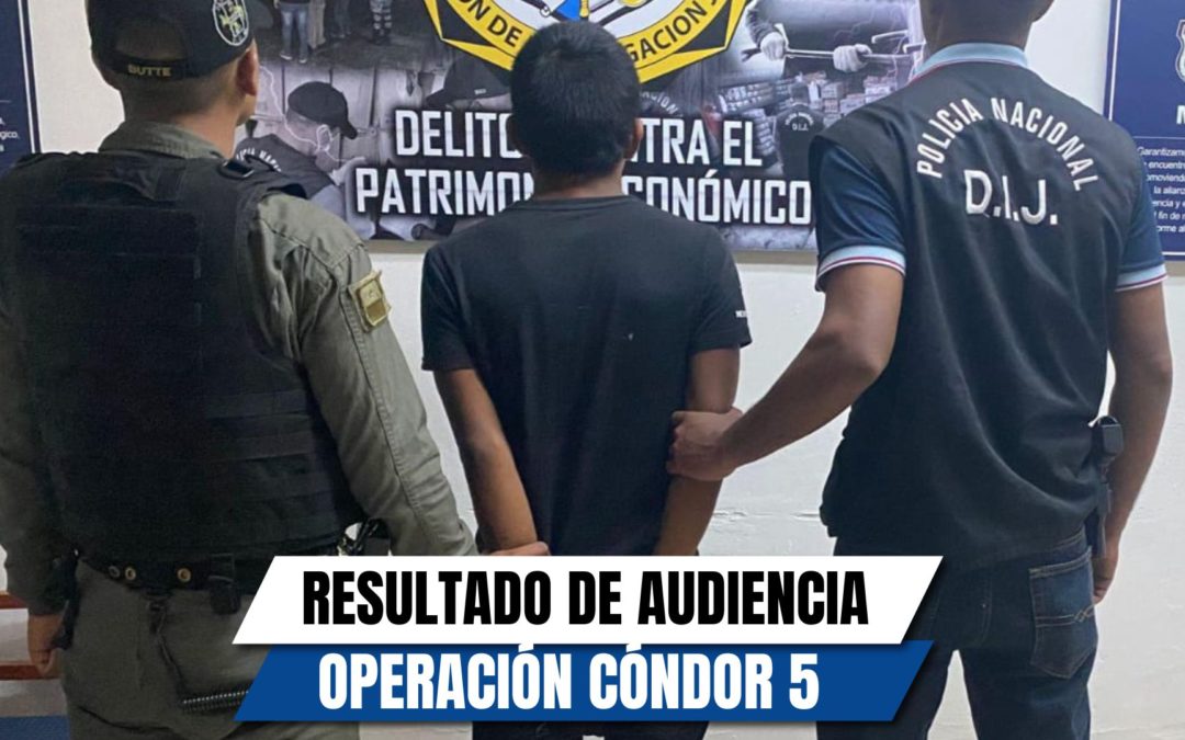 Detención provisional para las tres personas aprehendidas con la operación “Cóndor 5”