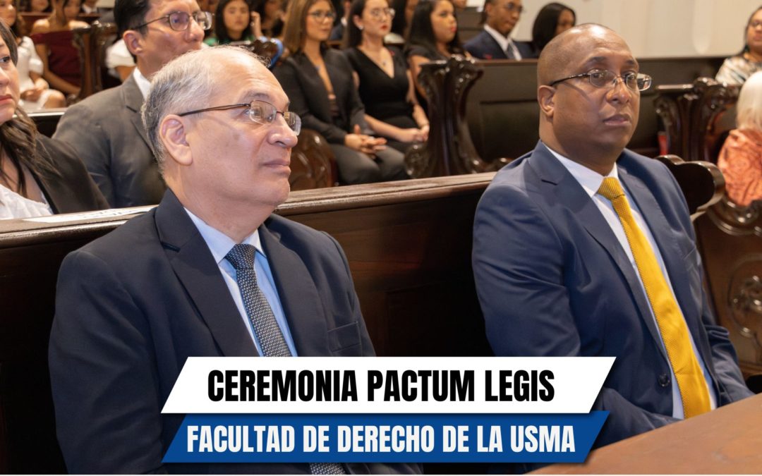 Procurador General de la Nación participa como invitado especial en firma de pacto ético de estudiantes de derecho de la USMA