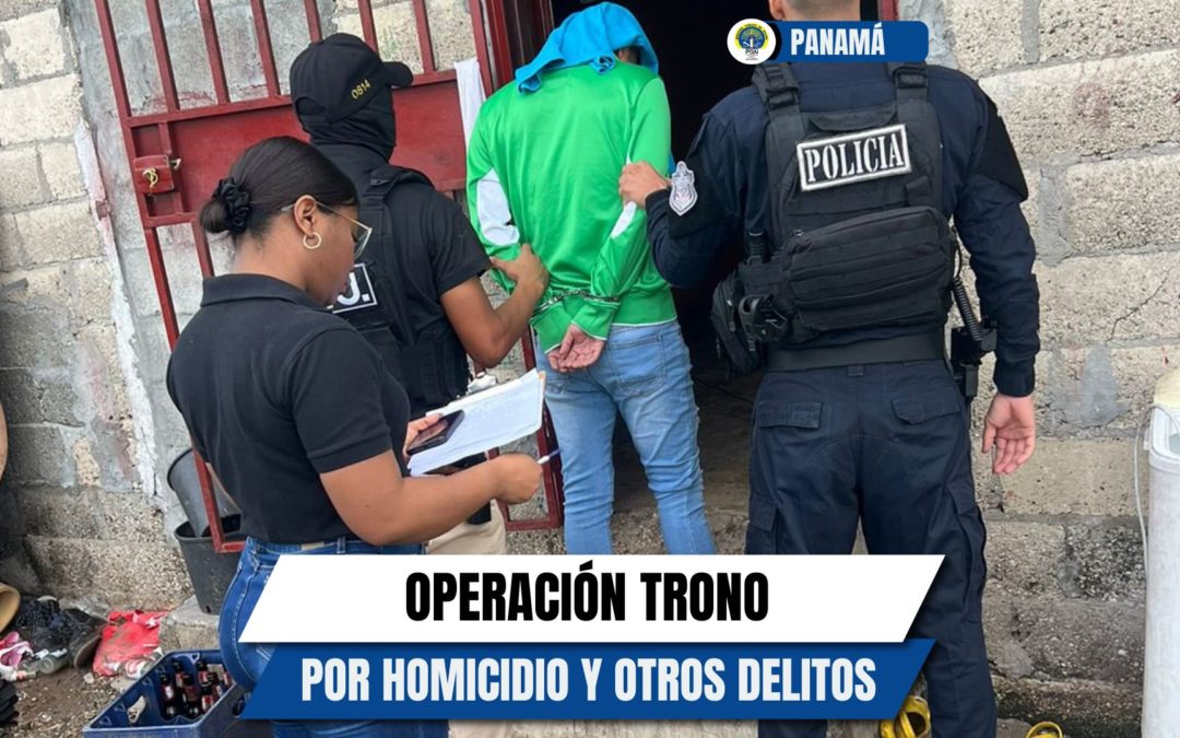 MP de San Miguelito en Operación «Trono» logró la aprehensión de 7 ciudadanos por delitos contra la seguridad colectiva y homicidio