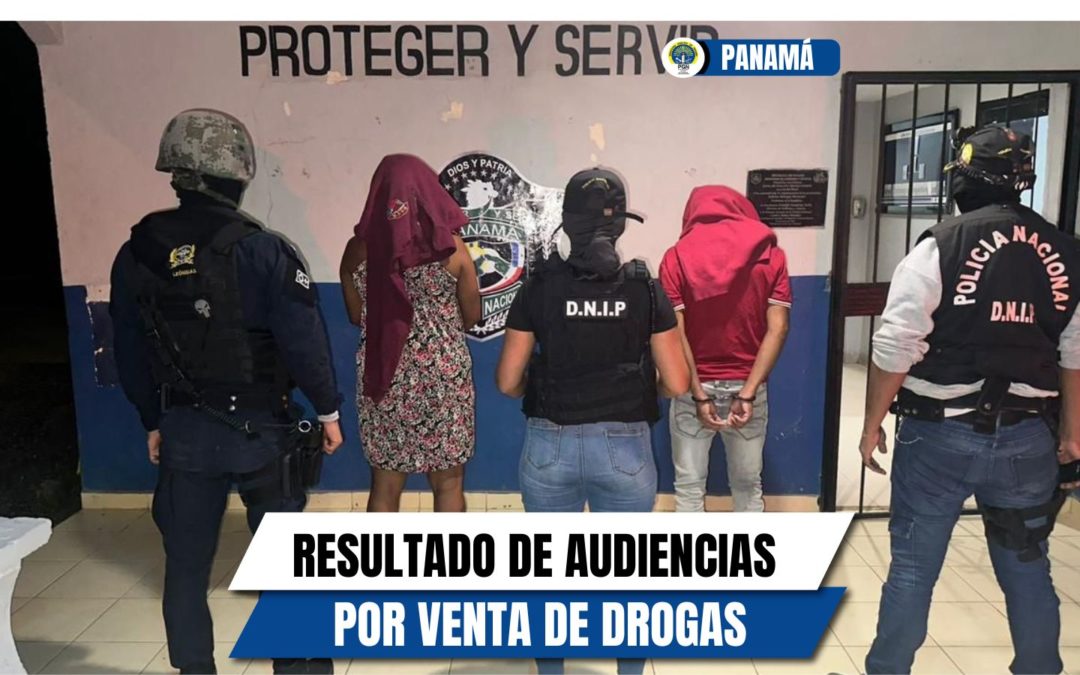 Condenan a 12 personas por venta de drogas en Panamá Norte