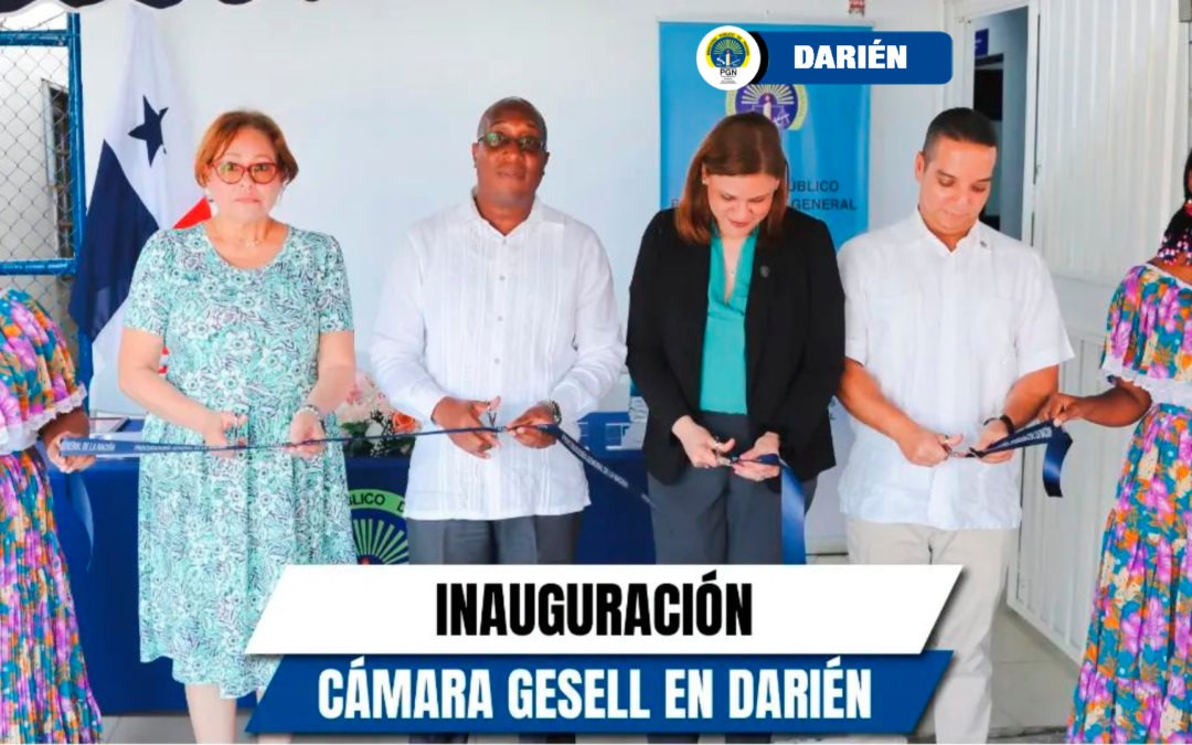 Procurador Caraballo inaugura Cámara Gesell en la UPAVIT de la provincia de Darién
