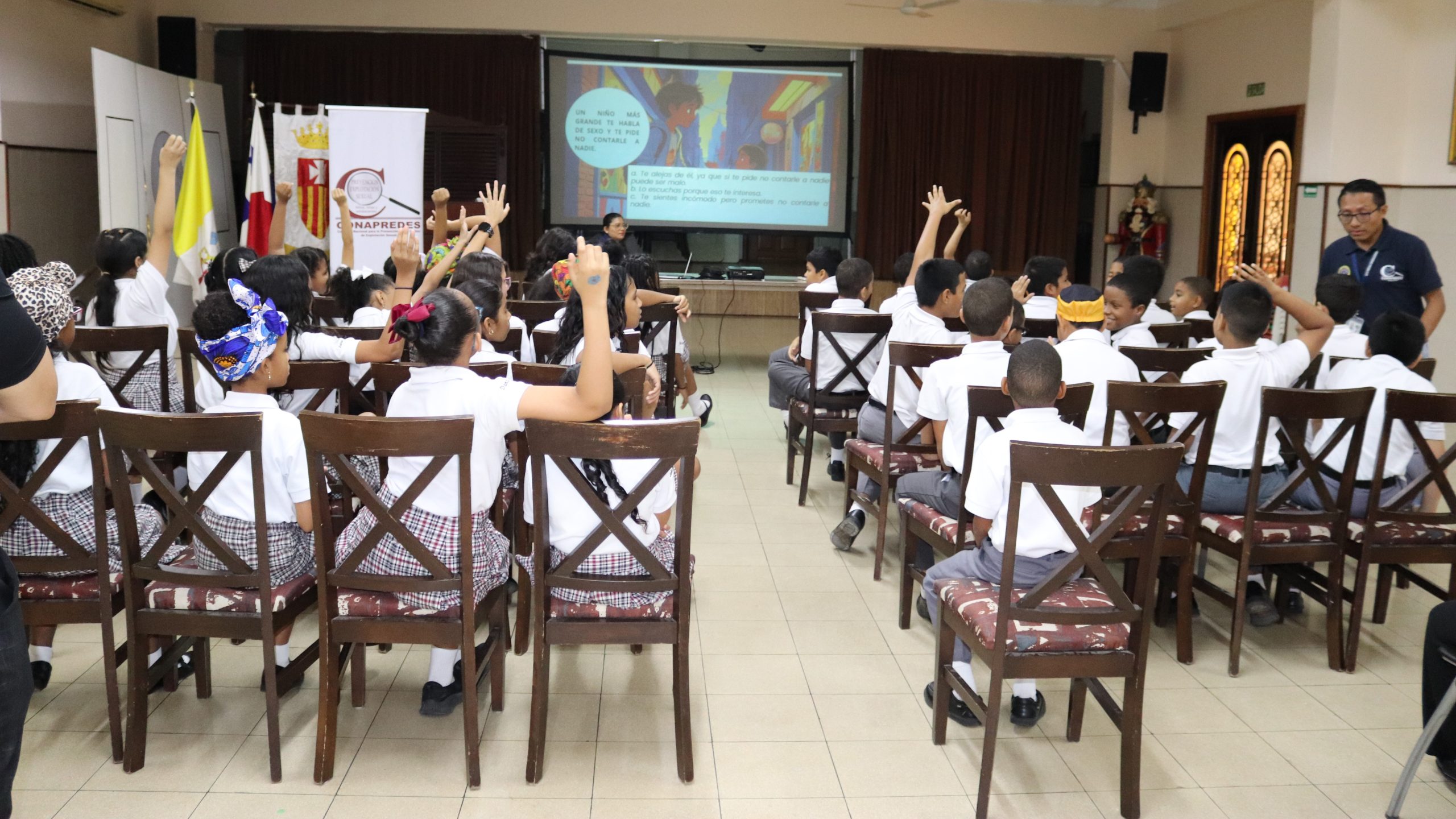 CONAPREDES fortalece la prevención de la explotación sexual en estudiantes de El Chorrillo