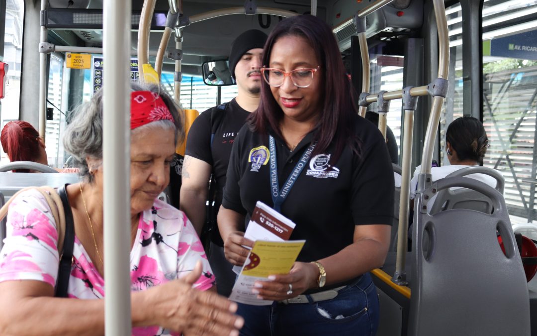 CONAPREDES fortalece acciones de prevención con jornada educativa en Pacora y volanteos en San Miguelito y la 5 de Mayo