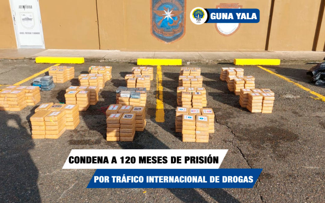 Condenan a prisión a tres ciudadanos colombianos por tráfico internacional de drogas