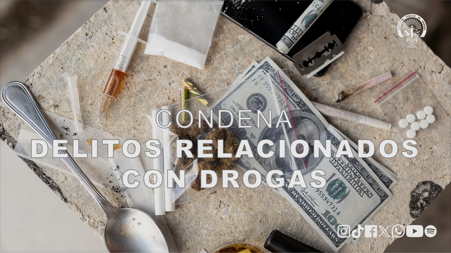 En Veraguas condenan a una mujer y dos hombres por delitos relacionados con drogas