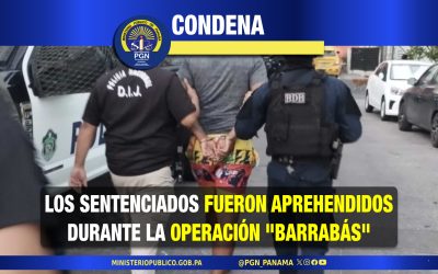 Condenan a seis personas aprehendidas mediante la operación “Barrabás” por el delito de pandillerismo