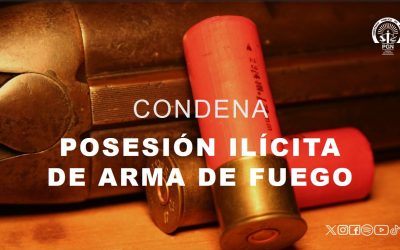 Lo condenan a 72 meses de prisión por mantener una escopeta en su residencia sin permiso