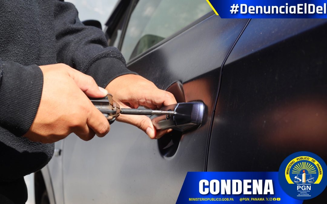 Por robo de vehículos en Barú, provincia de Chiriquí, condenan a un hombre