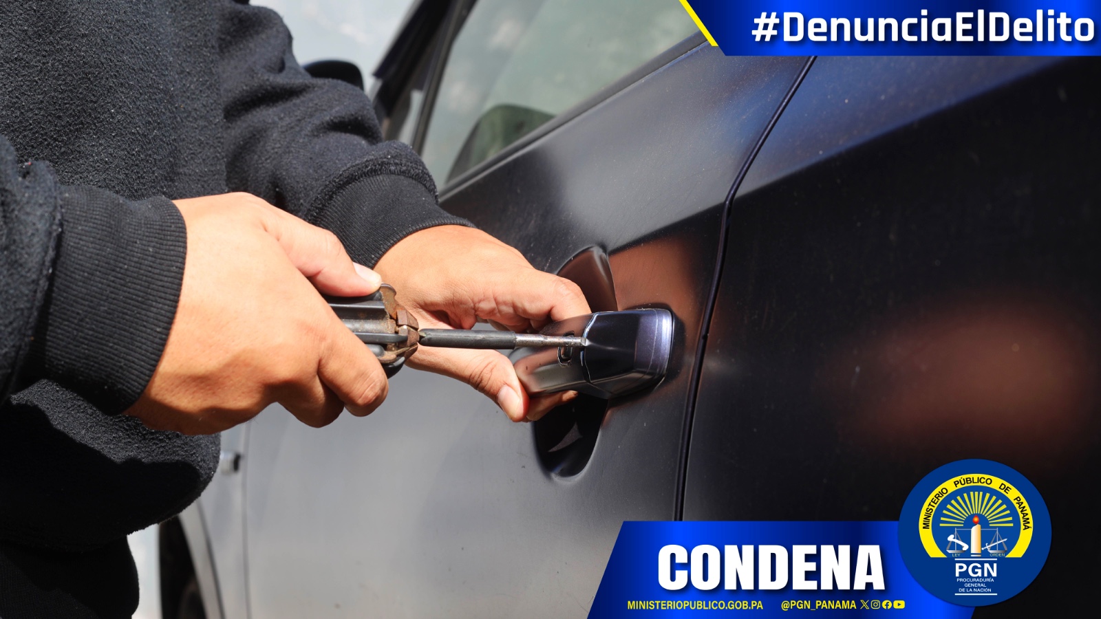 Tres hombres son condenados por robo agravado en perjuicio de dos adultos mayores