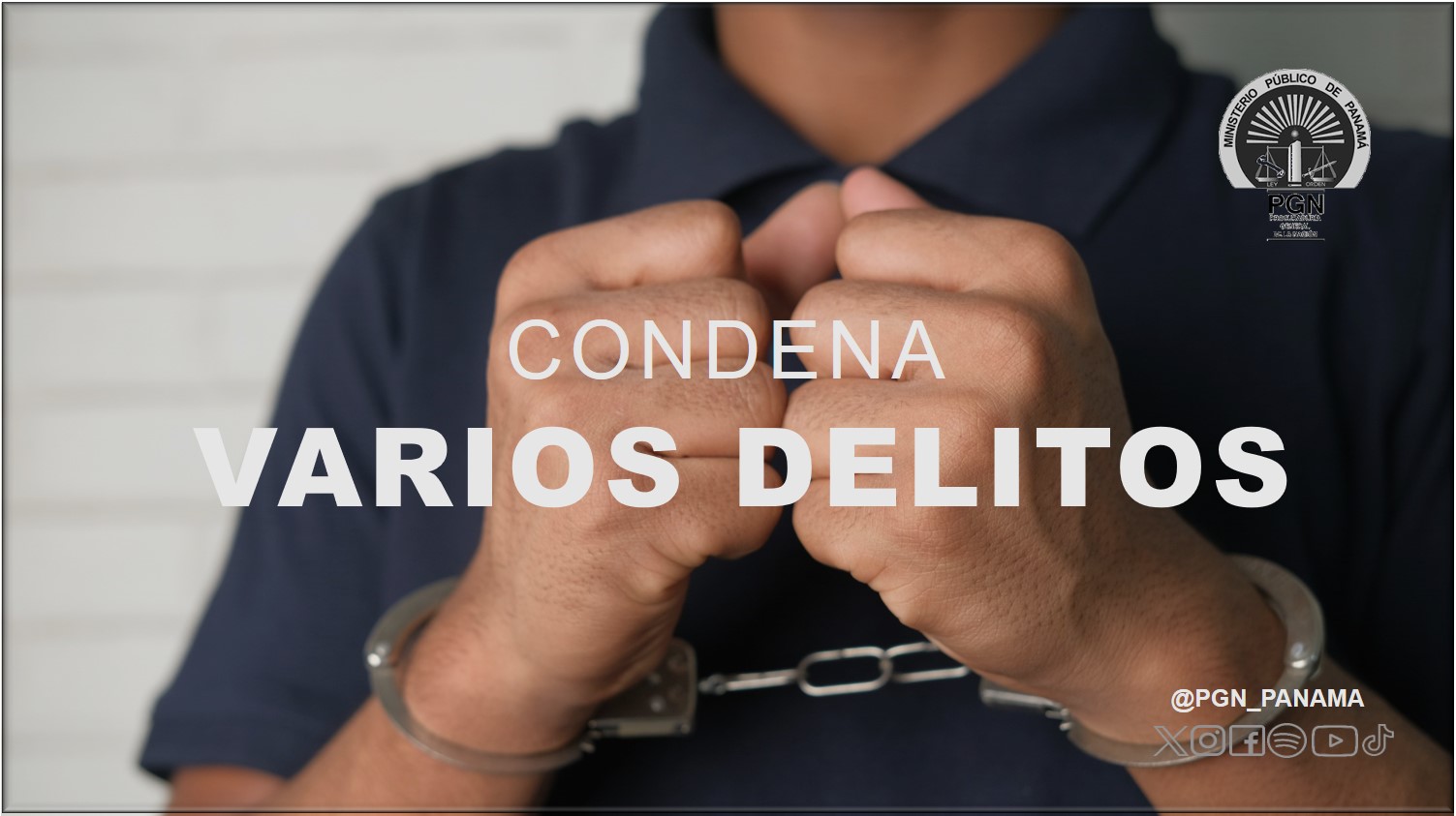 Hombre es condenado a 12 años de prisión por varios delitos