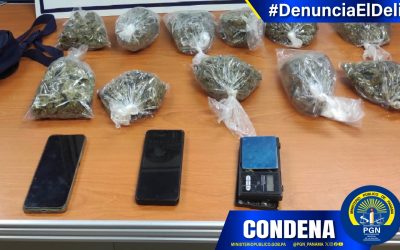 Condenan a tres personas por comercialización de sustancias ilícitas en Bocas del Toro