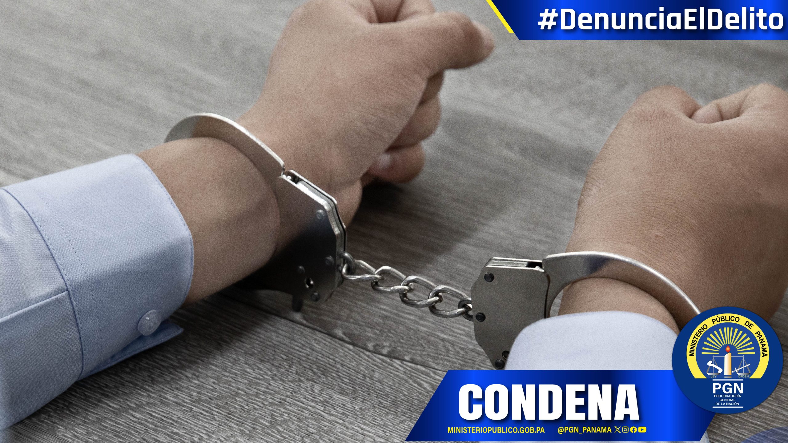 Una persona es condenada por el delito de violencia doméstica