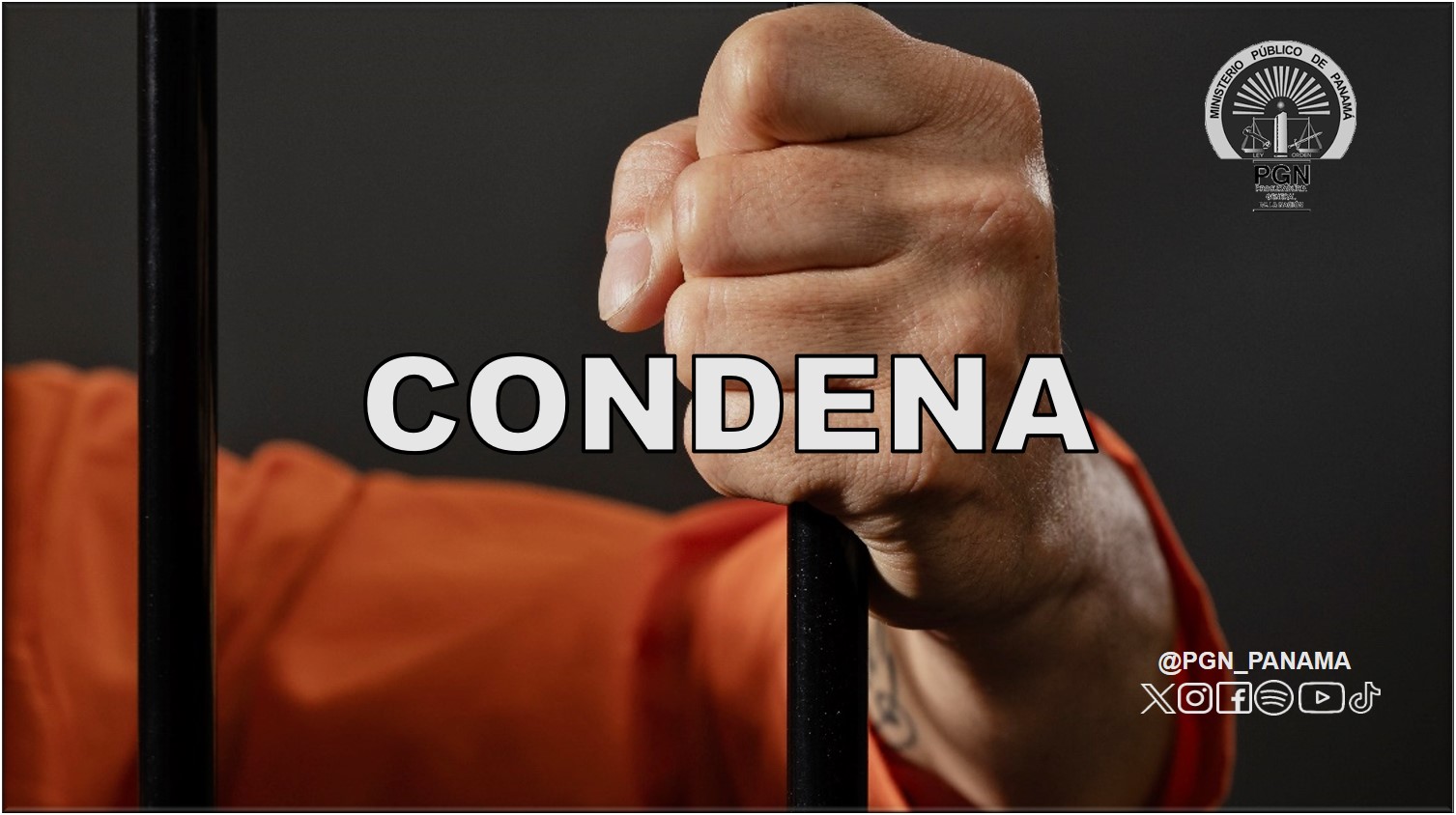 Obtienen en un juicio oral condena de 40 años de prisión por homicidio y tentativa de robo para un hombre en Chiriquí