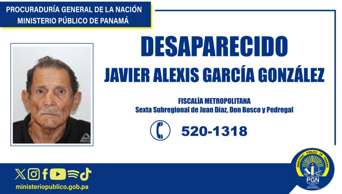 Se solicita apoyo de la ciudadanía para ubicar a persona desaparecida