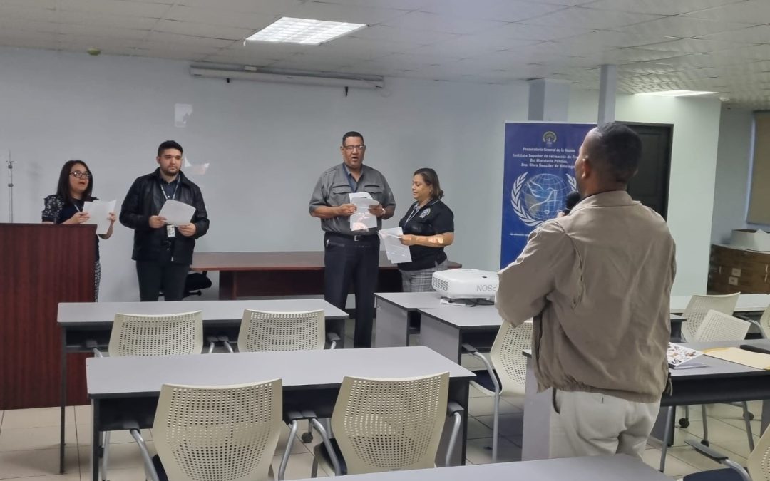 El Instituto Superior de Formación de Fiscales del Ministerio Público desarrolla programa académico