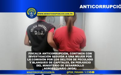 Fiscalía Anticorrupción solicita audiencia de apelación por delitos de peculado y blanqueo de capitales