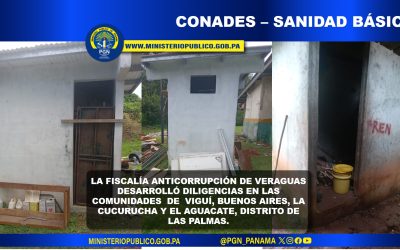 En Veraguas, la Fiscalía Anticorrupción realiza diligencias en los casos en perjuicio del CONADES