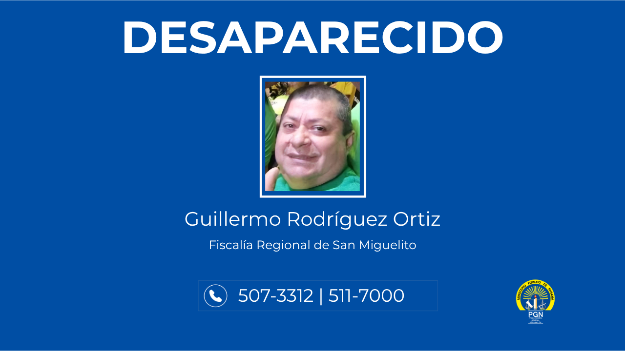 Se solicita apoyo de la ciudadanía para ubicar a una persona desaparecida