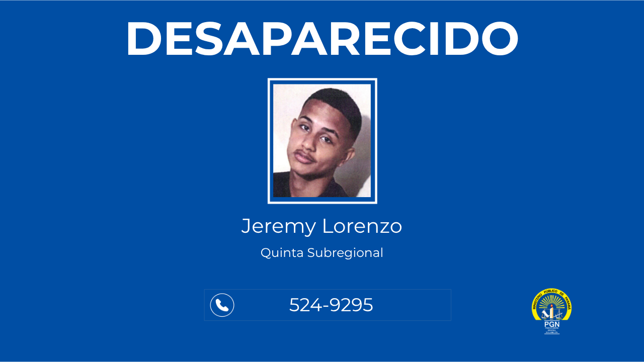 Se solicita apoyo de la ciudadanía para ubicar a una persona desaparecida