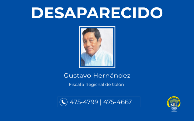 Se solicita apoyo de la ciudadanía para ubicar a una persona desaparecida en Colón