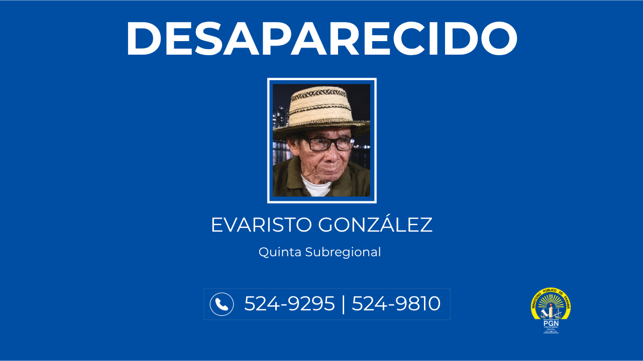 Se solicita apoyo de la ciudadanía para ubicar a una persona desaparecida
