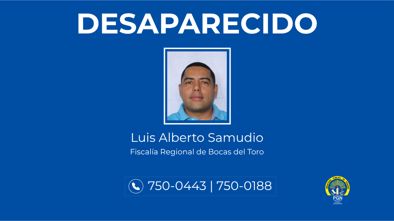 Se solicita colaboración en Bocas del Toro para ubicar a una persona desaparecida