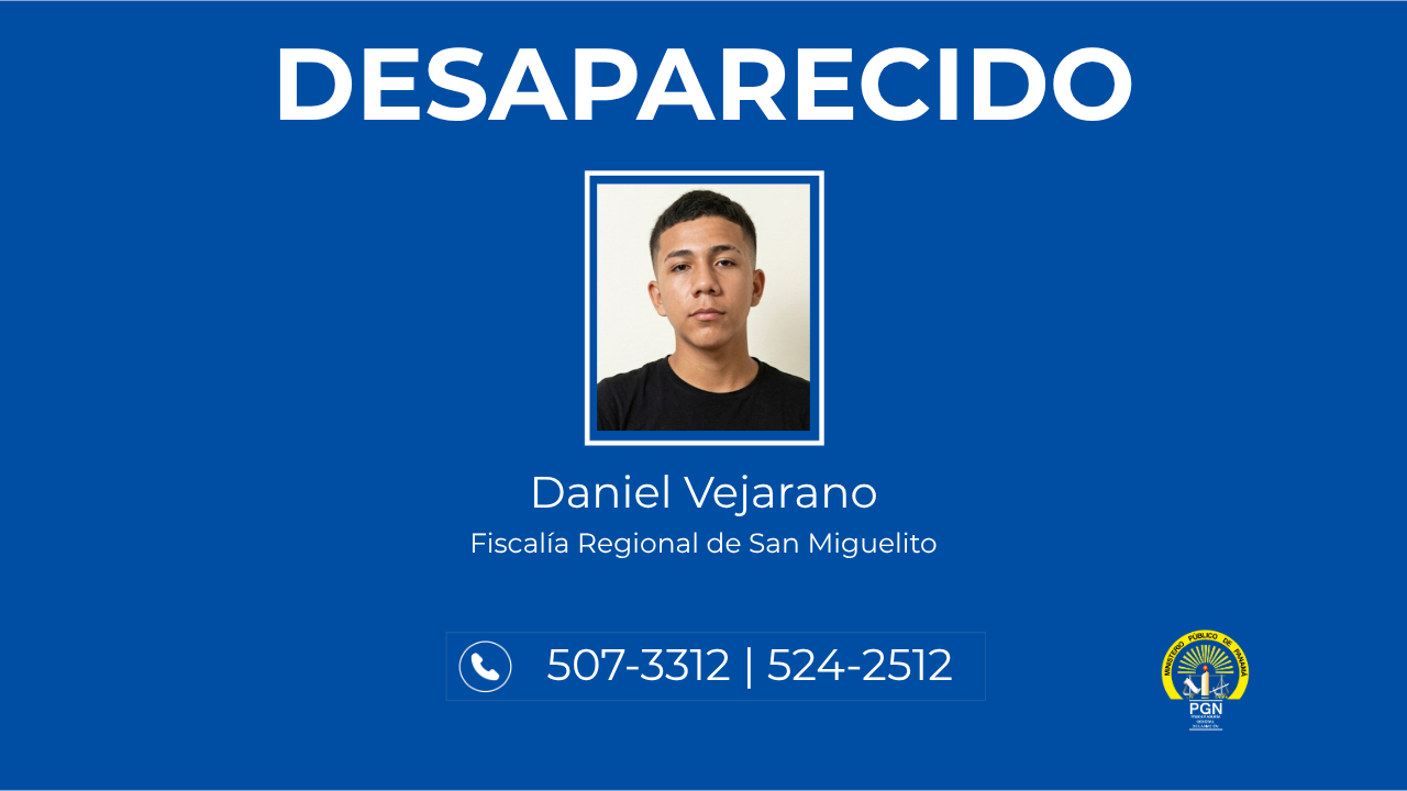 Se solicita colaboración de la ciudadanía para ubicar a una persona desaparecida