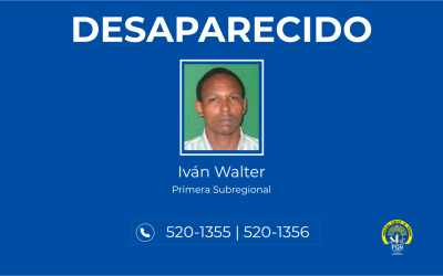 Se solicita colaboración de la ciudadanía para ubicar a una persona desaparecida