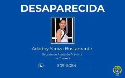 Sección de Atención Primara de La Chorrera pide colaboración para dar con el paradero de una mujer