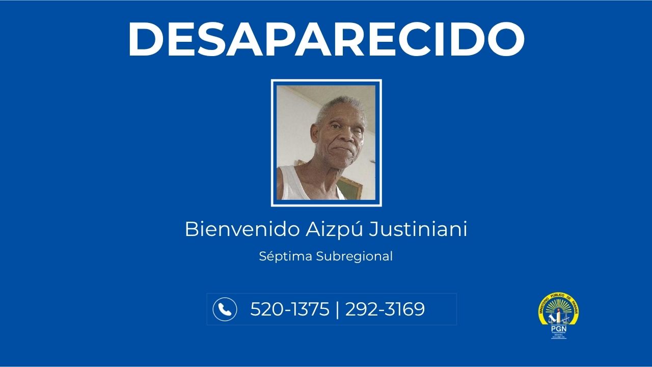 Se solicita apoyo de la ciudadanía para ubicar a una persona desaparecida