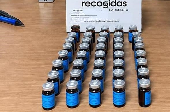 Fiscalía de Drogas incauta en Tocumen 50 recipientes con presunta sustacia ilícita
