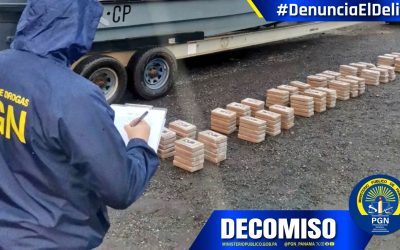 Decomisan 70 paquetes de droga en área de refrigeración de dos contenedores