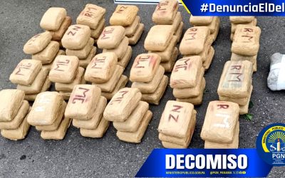 Fiscalía de Drogas incauta 177 paquetes de droga en 72 horas