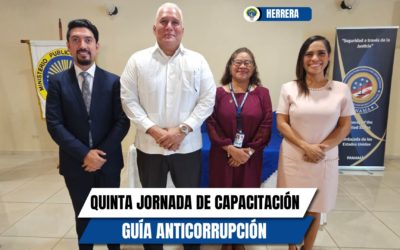 Capacitación de la Guía para la Prevención y Persecución de la Corrupción Pública y Privada para fiscalías de provincias centrales