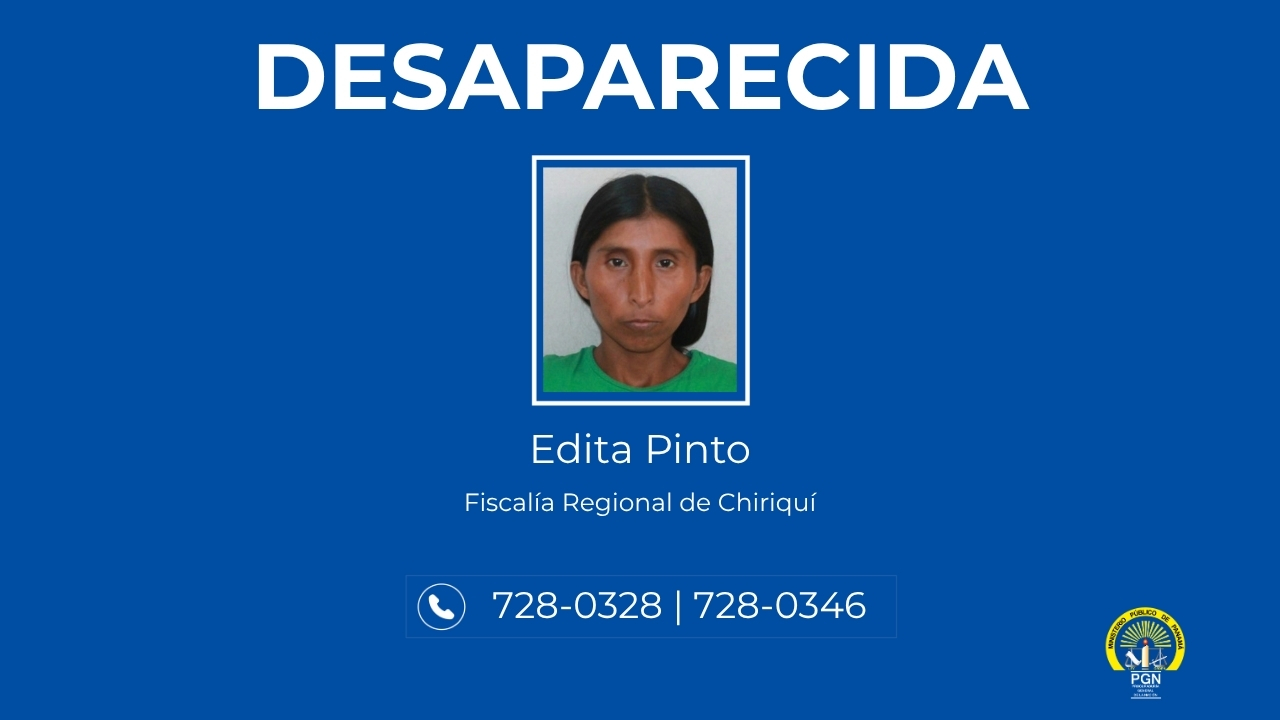 Por desaparición de una persona en Bugaba, Fiscalía Regional inicia investigación