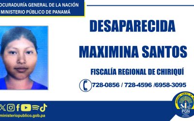 Piden colaboración para ubicar una persona desaparecida en San Félix