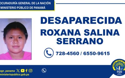 Se pide colaboración para ubicar a una persona desaparecida en Tolé