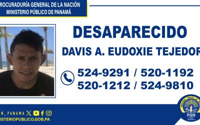 Se solicita la colaboración para ubicar a una persona desaparecida