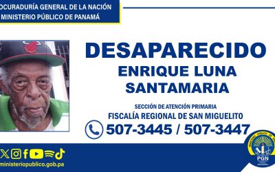 Se solicita apoyo de la ciudadanía para ubicar adulto mayor