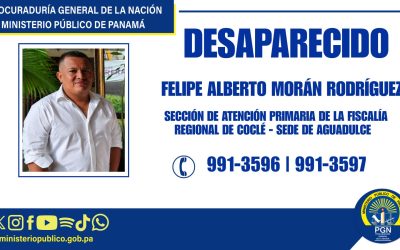 Se solicita apoyo de la ciudadanía para ubicar a persona desaparecida