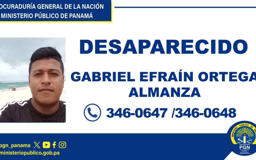 Personería Municipal de San Carlos solicita colaboración para ubicar a un hombre desaparecido