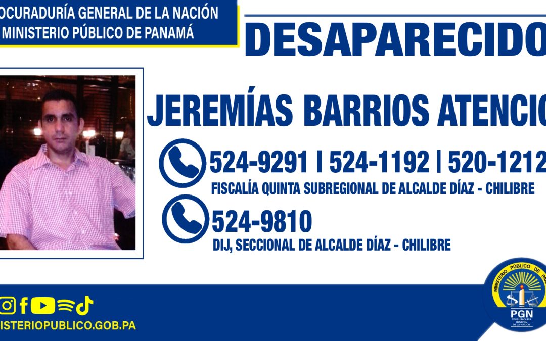 Se solicita apoyo de la ciudadanía para ubicar a persona desaparecida