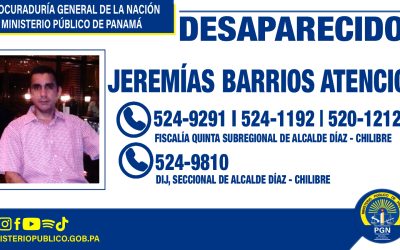 Se solicita apoyo de la ciudadanía para ubicar a persona desaparecida